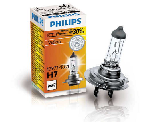 ΛΑΜΠΑ PHILIPS H7 VISION 12V 55W – 12972PRC1