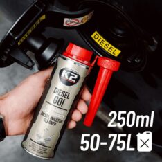 T321 - K2 DIESEL GO! Injector Cleaner 250ml - Ενισχυτικό - Καθαριστικό Συστήματος Πετρελαίου