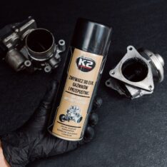 W128 - K2 Carb cleaner 400ml - Καθαριστικό σπρέι καρμπυρατέρ, EGR