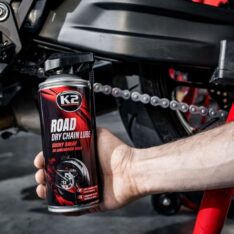 K2 Road dry chain lube 400ml - Σπρέι αλυσίδας μοτοσικλετών