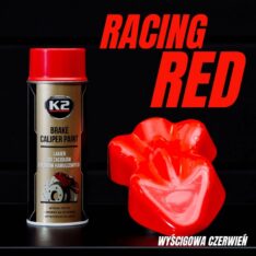L346CE - K2 Brake caliper paint red 400ml - Σπρέι βαφής για φρένα αυτοκινήτου κόκκινο