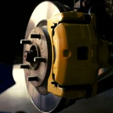 L346ZL - K2 Brake caliper paint gold 400ml - Σπρέι βαφής για φρένα αυτοκινήτου χρυσό