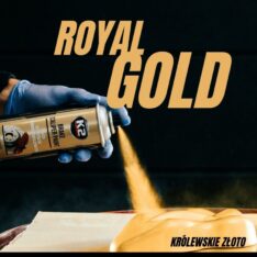L346ZL - K2 Brake caliper paint gold 400ml - Σπρέι βαφής για φρένα αυτοκινήτου χρυσό