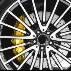 L346ZO - K2 Brake caliper paint yellow 400ml - Σπρέι βαφής για φρένα αυτοκινήτου κίτρινο