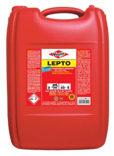 Voulis Lepto 20L – Ενεργός Αφρός Καθαρισμού Αυτοκινήτων & Φορτηγών Επαγγελματικός ενεργός αφρός καθαρισμού αυτοκινήτων & φορτηγών, ιδανικός για επαγγελματίες και ιδιώτες.