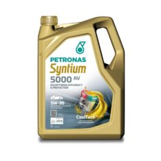 PETRONAS Syntium 5000 AV 5W-30 5L - Πλήρως Συνθετικό Λιπαντικό Αυτοκινήτων για VW, Mercedes & Porsche