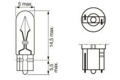 BOSCH 1.2W 12V ECO W2x4.6d – 1987302824