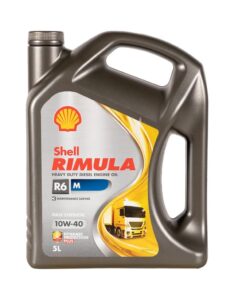 SHELL RIMULA R6M 10W-40 5L – Συνθετικό Λάδι Πετρελαιοκινητήρων